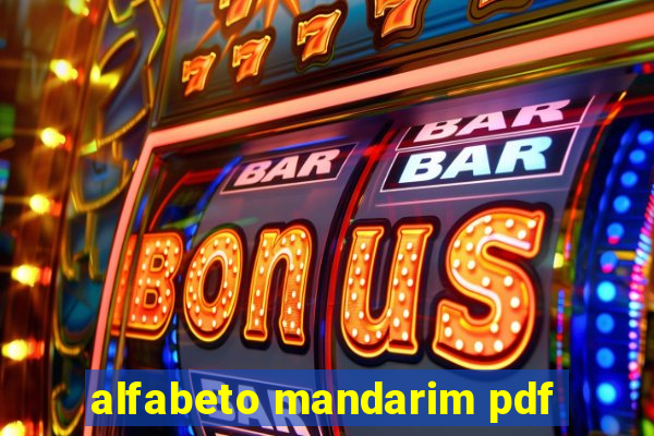 alfabeto mandarim pdf